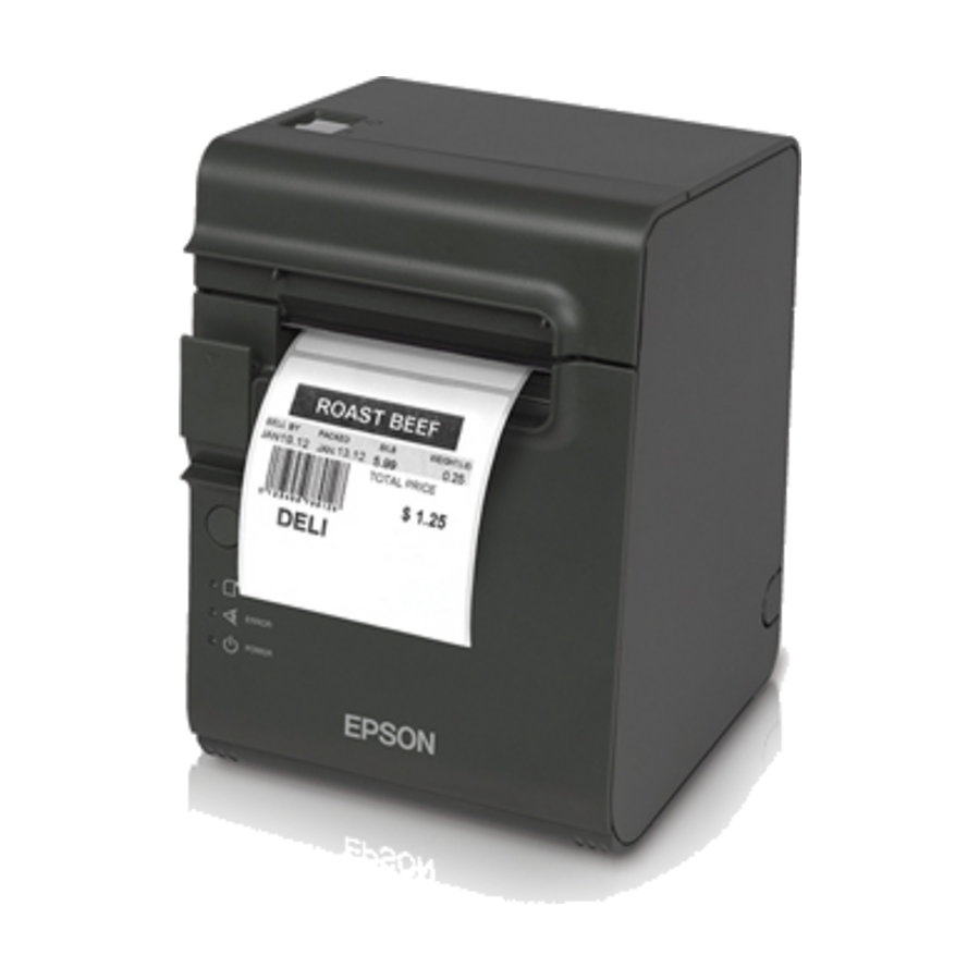 Epson TM-L90 Plus industrial scale label printer for an Arlyn UpScale touchscreen