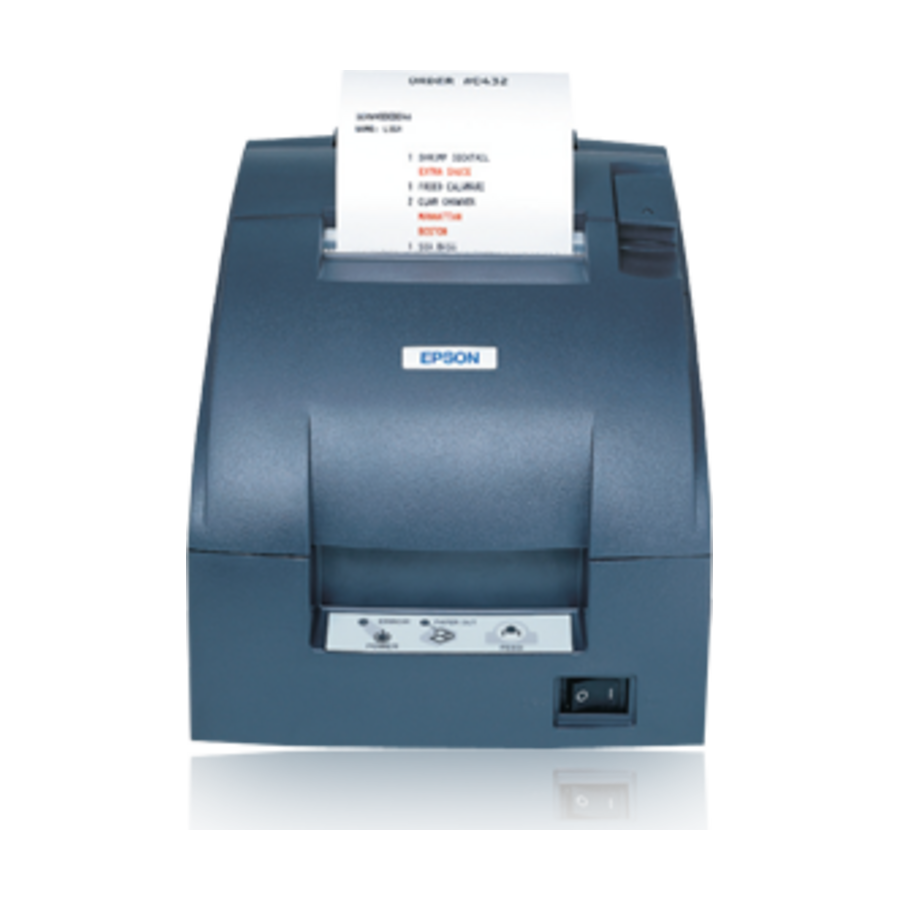 Epson TM-U220D industrial scale receipt printer for an Arlyn MKE-5 or UpScale indicator
