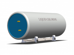 liquid chlorine tank